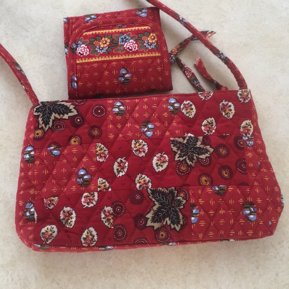 Vera Bradley Small Paisley Purse and Wallet